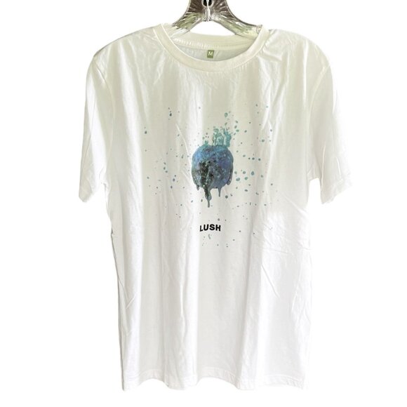 RARE Limited Edition LUSH Intergalactic Bath Bomb T-Shirt, Size M - Picture 1 of 3